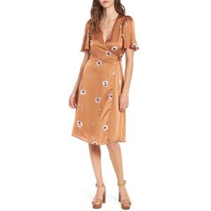 ASTR The Label Fiona Wrap Dress